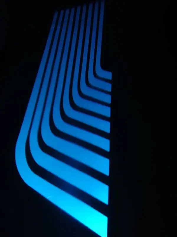 Qirun led поздравительные Атмосфера декоративные Daylights Тормозная противотуманная