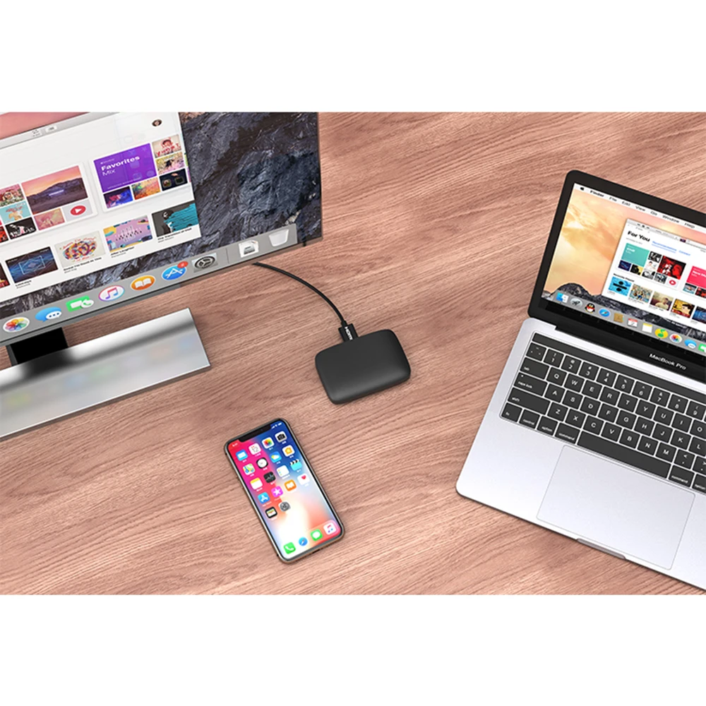 Беспроводной двухчастотный 2 4 Ghz/5 Ghz высокоскоростной WiFi экран проектор видео