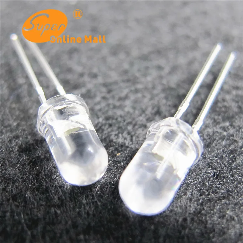 1000 шт./лот 5 мм СВЕТОДИОД зеленый Светодиод light Up led диодов f5mm супер яркий