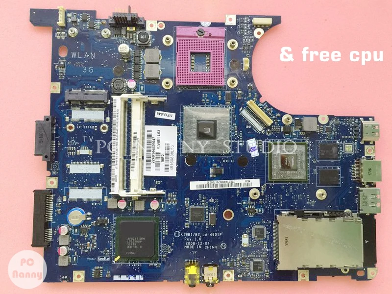 Материнская плата NOKOTION KIWB1 B2 для ноутбука Lenovo Ideapad Y550 Y550A материнская NVIDIA GT 130M 512 Мб