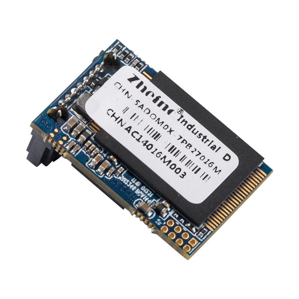 Zheino Новый SATA3 DOM 16 ГБ SSD промышленные диск на модуле SATAIII 6 7 контакты Горизонтальный