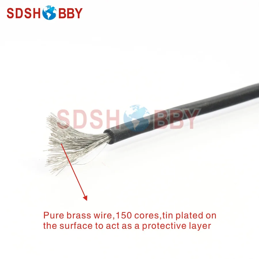 1 Meter 18AWG Silicone Wire/ Silica Gel Cable (150/0.08 OD: 2.3) | Игрушки и хобби
