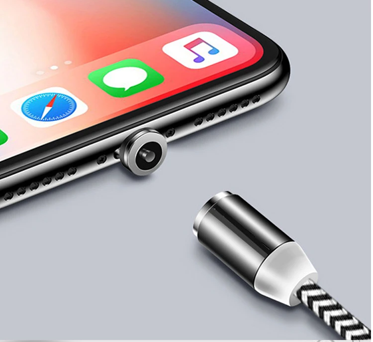 10 шт. Магнитный usb-кабель для iPh type C, Магнитный зарядный кабель Micro USB Для huawei, кабель для мобильного телефона