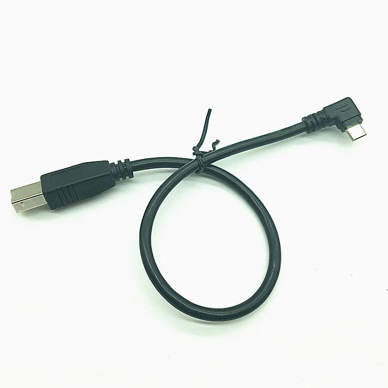 Подробная информация о микро USB 90 градусов левый и правый угловой OTG к стандарту B
