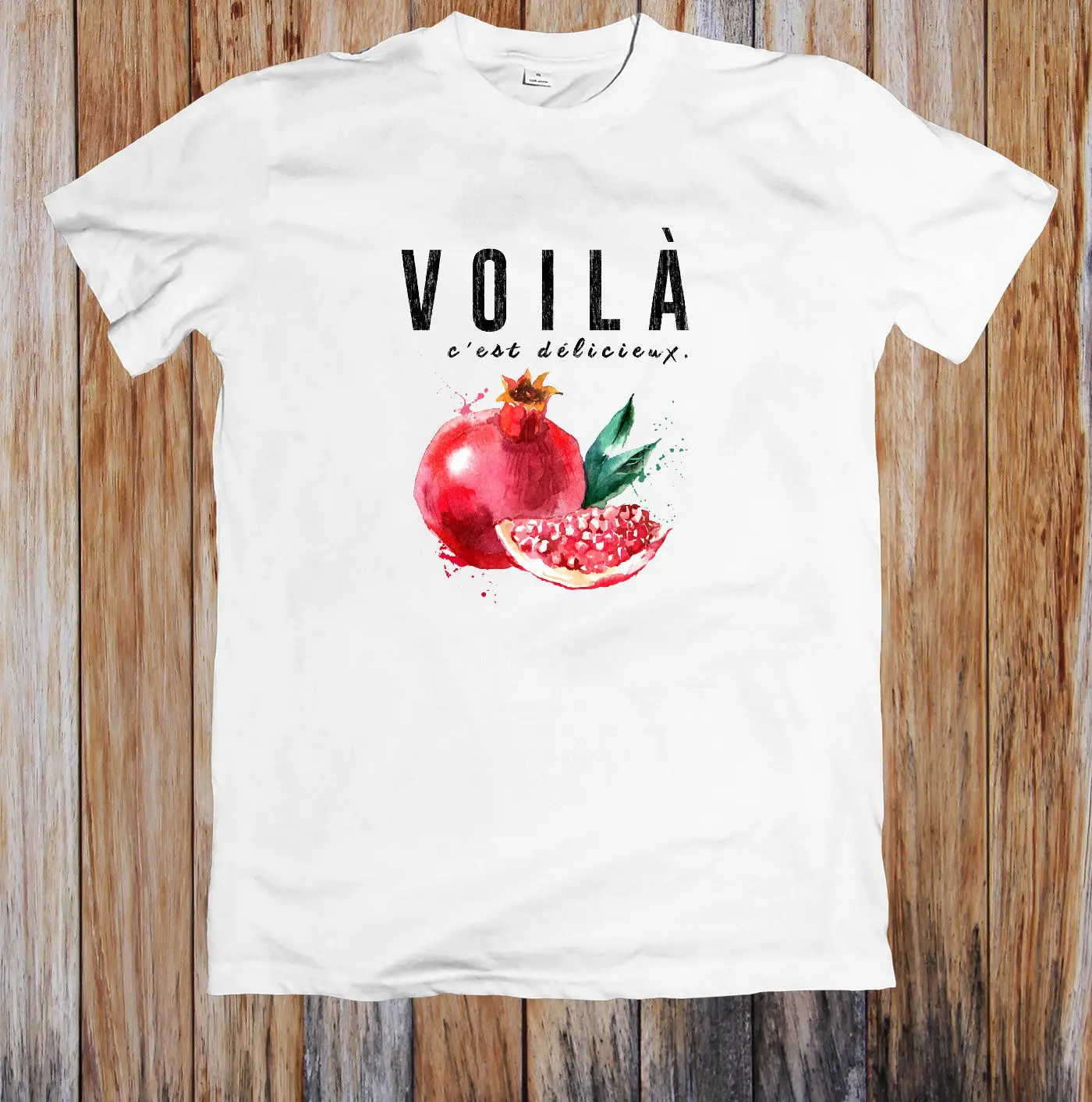 VOILA POMEGRANATE UNISEX T-SHIRT Hot Sell 2018 Fashion T Shirt Short Sleeve Tricolor New Arrival Men'S | Футболки и поло
