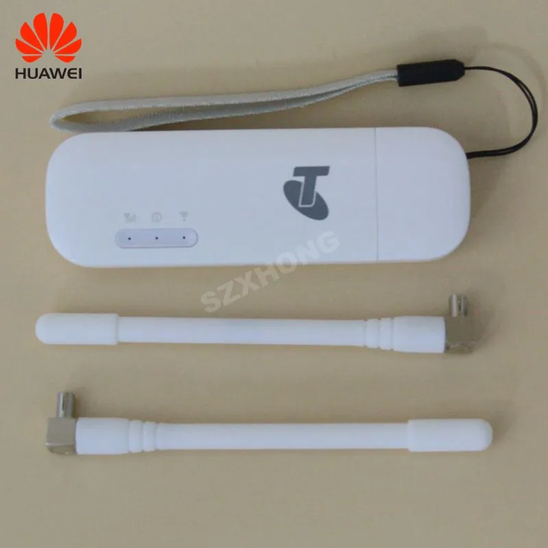 Разблокированный новый huawei E8372 E8372h 608 с парой антенны 150 м LTE USB ключ Универсальный