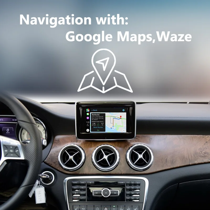 Joyeauto Беспроводной Wi Fi Apple Carplay для Mercedes GLA Class X156 2013 2015 NTG4.5 Автомобильная камера
