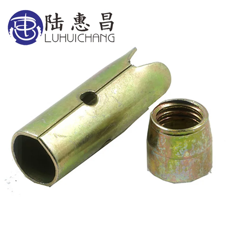 Luchang 5 шт. M6 M8 M10 M12 резьбовой оцинкованный расширительный болт свинцовые анкеры
