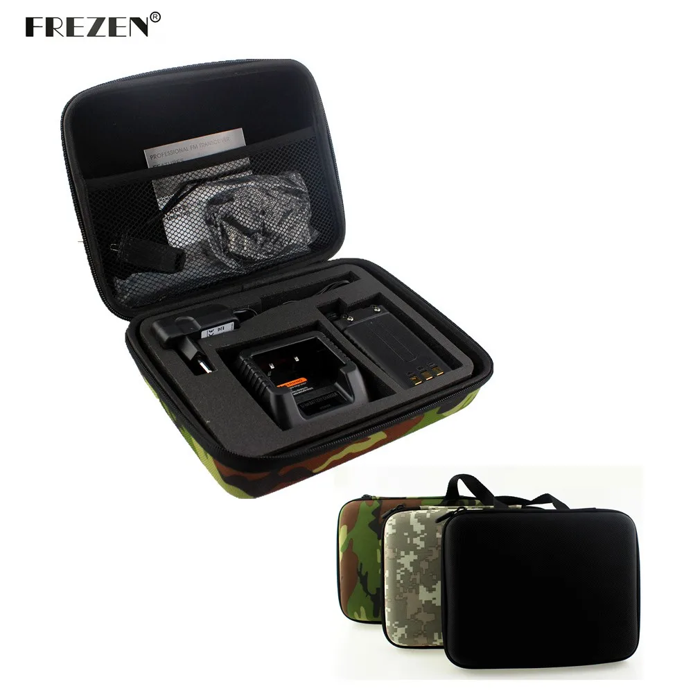 Handbag Storage Box/Bag Two Way Radio Hand Carring Case Bag For BAOFENG UV-5R UV-5RA UV-5RE Plus TYT Walkie Talkie/Interphone
