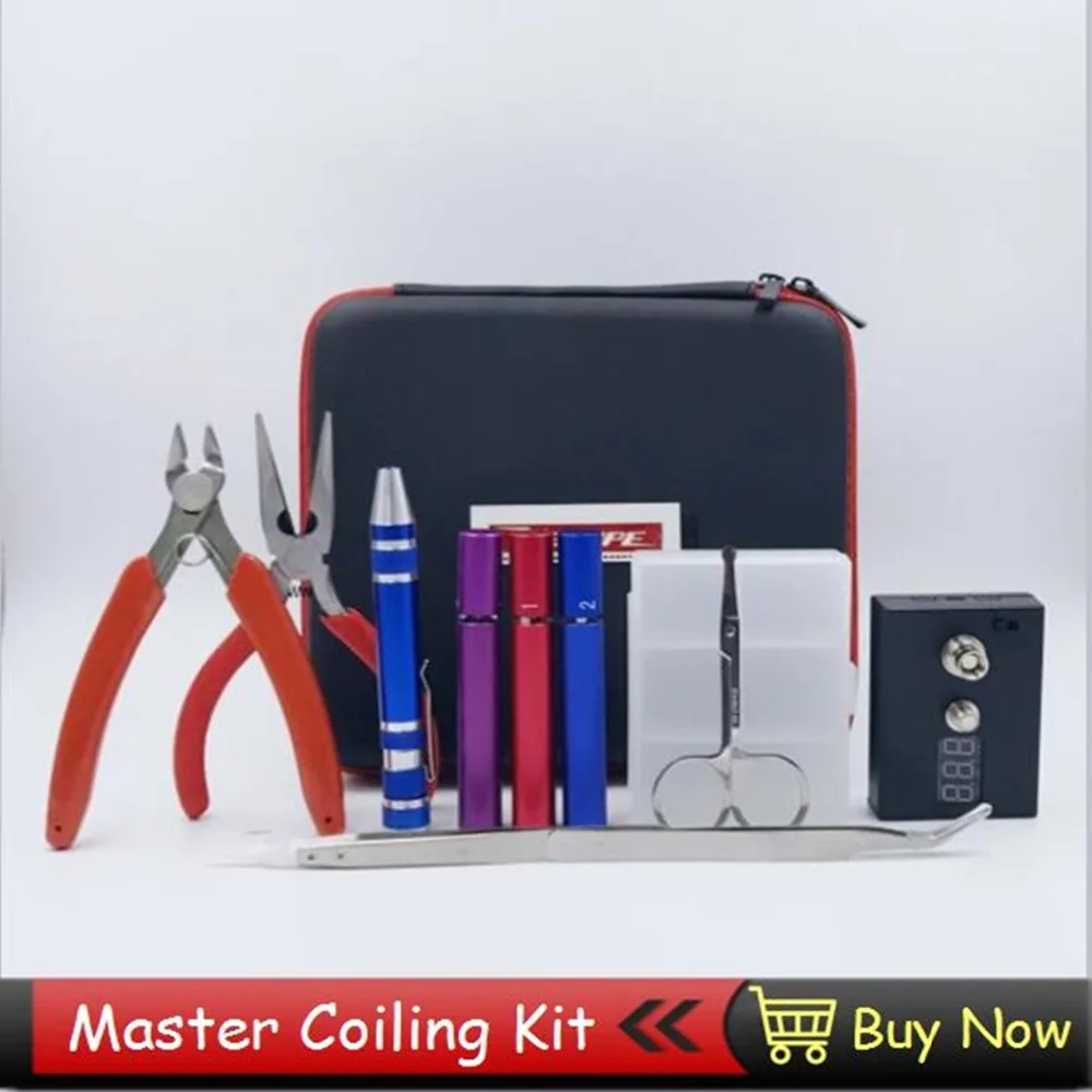 VAPE Инструменты Провода veeape катушки Tool Kit DIY для RDA РБА RTA rdta распылитель diy Сумки