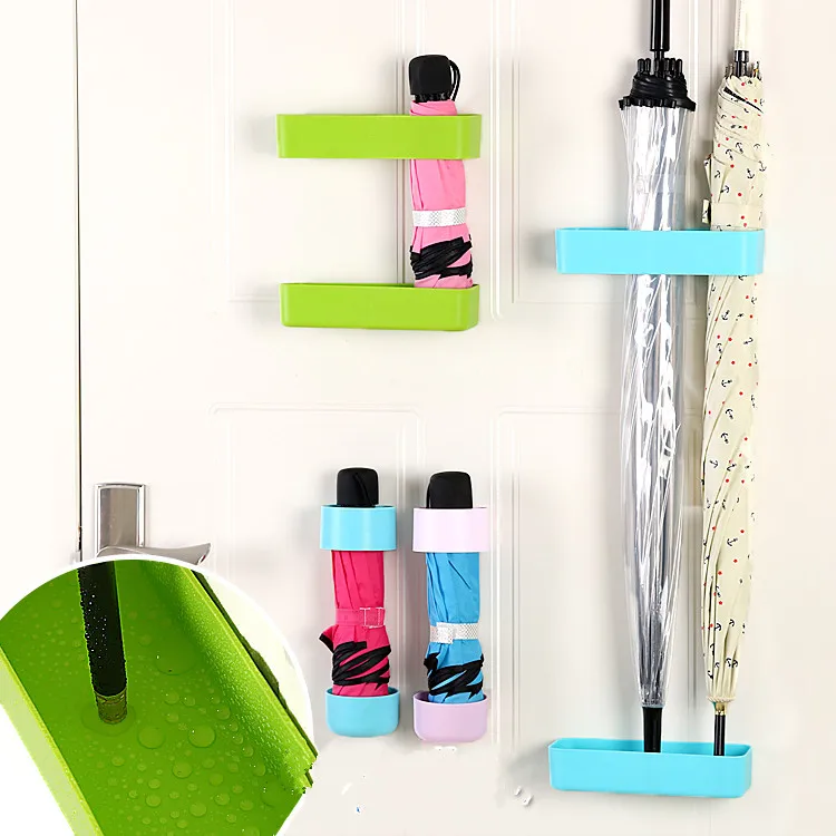 Держатель для зонтика 3 цвета органайзер настенная вешалка зонта ванной комнаты