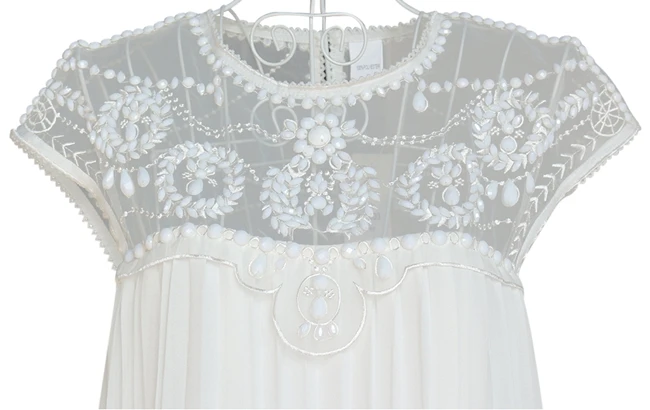 Летнее платье женское Emboridery Кружева Плиссе Короткие Шифон платья Sexy Party Платья Элегантный Повседневная Абрикос коктейльное платье
