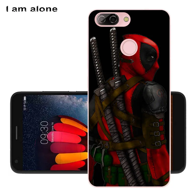 Чехлы для телефонов I am alone для zte Blade V9 Vita, 5,45 дюймов, мягкий ТПУ мобильный Модный чехол с рисунком для zte Blade V9 Vita, сумки