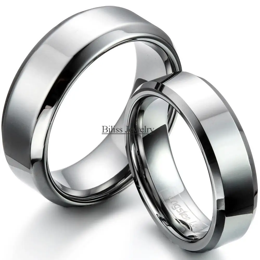 Кольцо из карбида вольфрама 6 мм/8 мм|tungsten carbide ring|wedding rings for womencarbide ring |