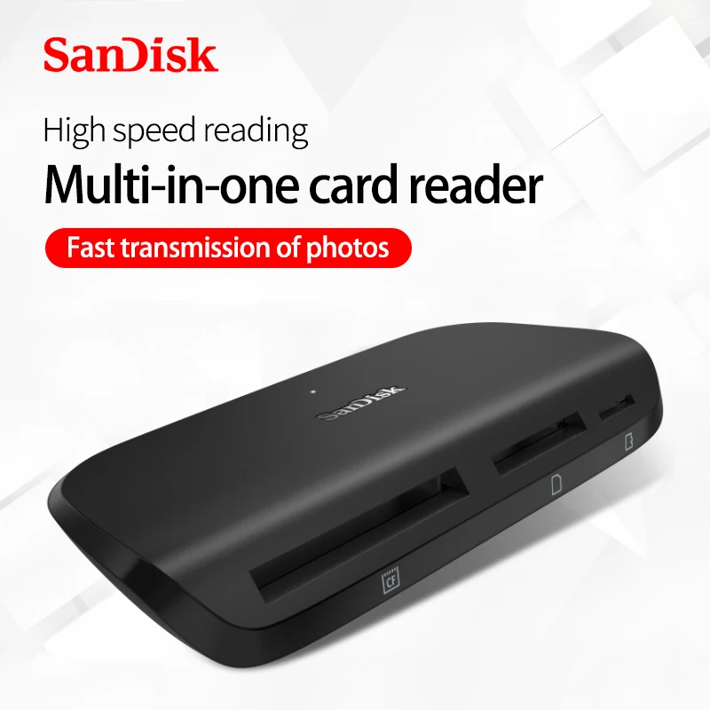 SanDisk USB 3 0 высокоскоростной мульти в одном кард ридер интерфейс type a с