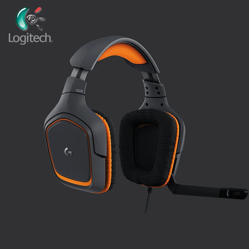 Игровая стереогарнитура Logitech G231 PRODIGY микрофон с шумоподавлением и разъемом 3 5 мм