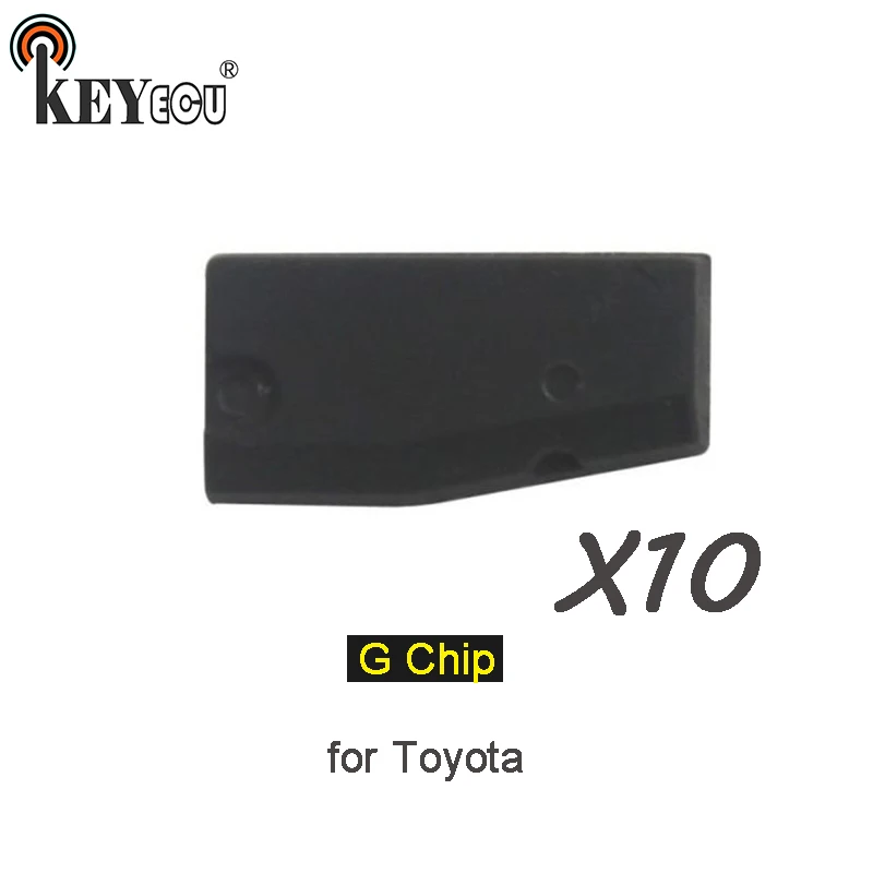 

KEYECU 10x G чип 80 бит транспондер дистанционный ключ чип карбон для Toyota