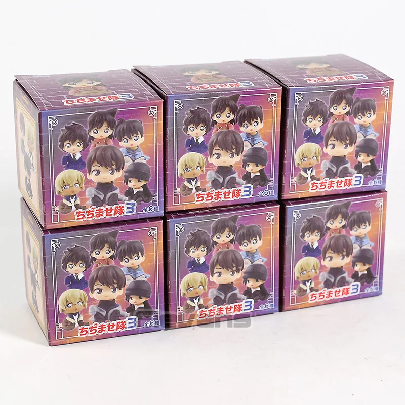 Фигурки детектива Конана мури рана Куду Шиничи Амуро тоуру шотландка ржи сера