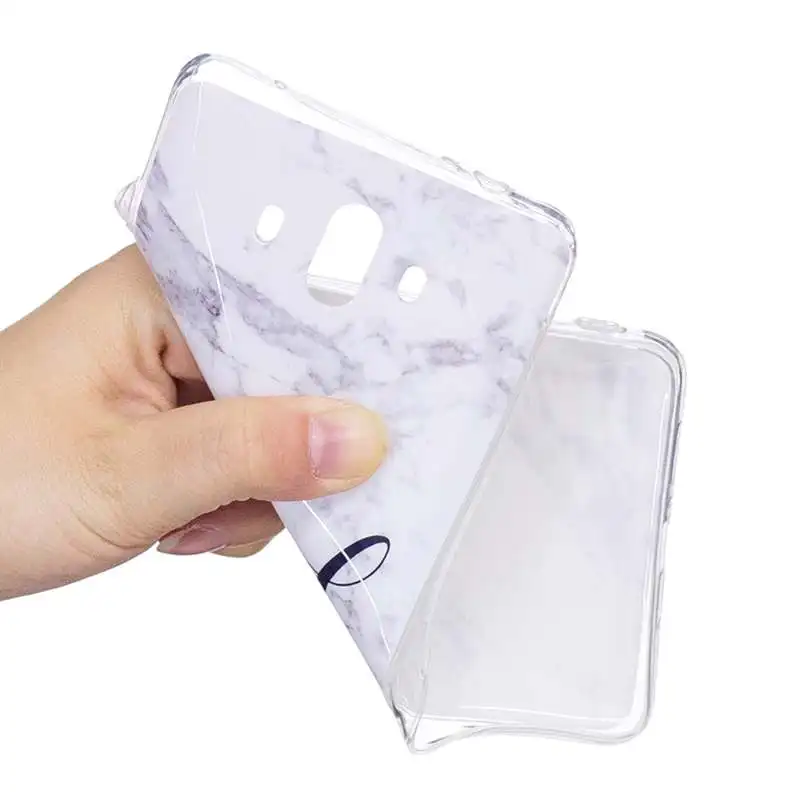 TPU Phone Cases For Huawei Mate 10 P8 Lite Case Silicone Cover Y3 Y5 Y6 2017 Marble Texture Coque |