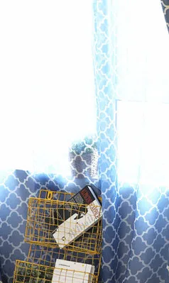 blue tulle {Byetee} затемненные занавески s для гостиной, спальни, отвесные занавески на окна, Cortinas, синий, зеленый цвет, жалюзи, индивидуальные занавески - Цвет: blue tulle