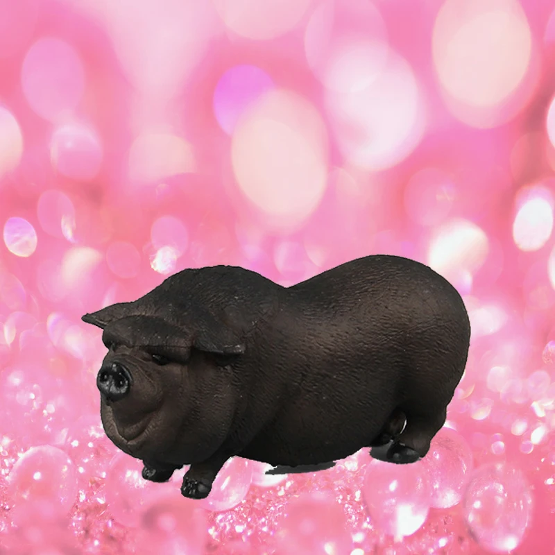 Большой животный свинья моделирование млекопитающая модель игрушка фигурка