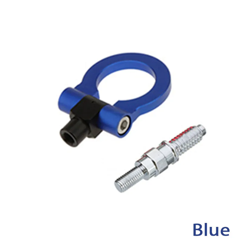 1pcs blue ZD Авто прицепы кольцо крюк буксирующее вешалка для Защитные чехлы для сидений, сшитые специально для Opel Astra H J G Insignia Mokka Corsa D Citroen C4 C5 C3 C2 Renault Saab - Название цвета: 1pcs blue