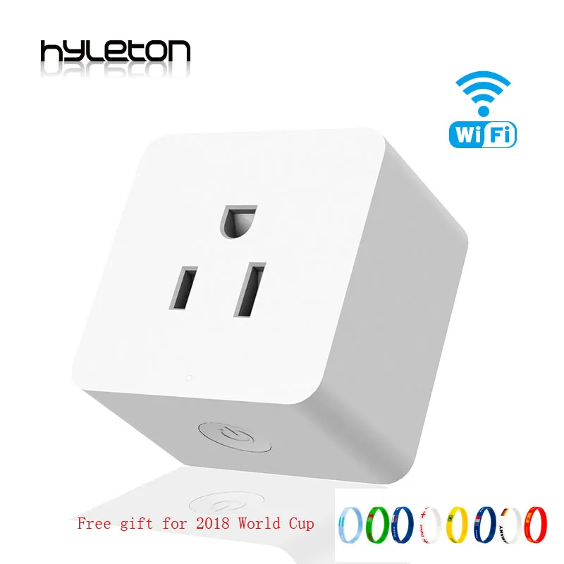 Умная розетка Hyleton 10A для домашней автоматизации wifi 100 240 В дистанционное