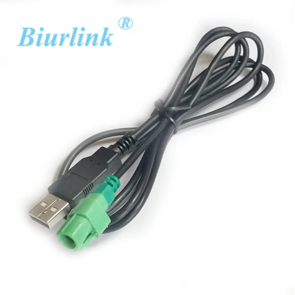 USB кабель для замены CD проигрывателя Volkswagen 4 контакта аудиокабеля VW Aux стандартный