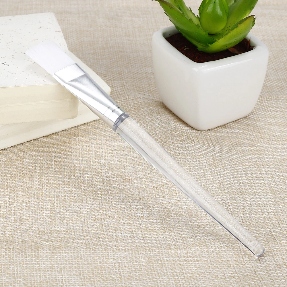 Аппликатор для масок лица инструмент макияжа ручка из прозрачной пластмассы