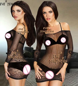 Ночная рубашка без бретелек, сексуальное нижнее белье с рыбками