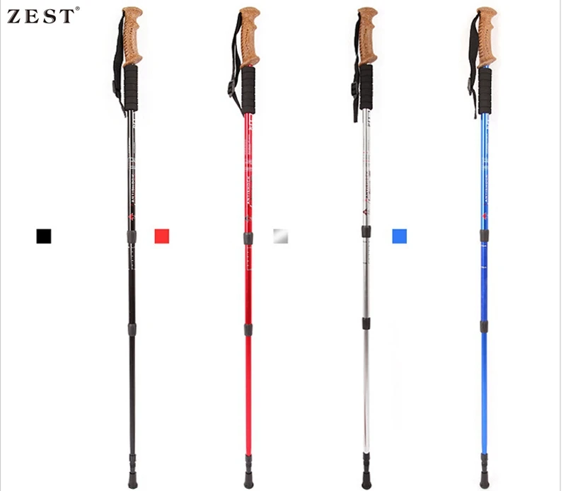 трекинговые палки Пешеходные палочки Алюминиевые регулируемые костыли Северные