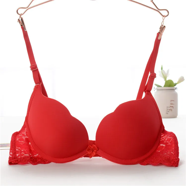 Женский кружевной бюстгальтер пуш ап с чашкой 3/4|push bra|push up brabra small |
