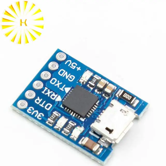 CP2102 MICRO USB к UART TTL модуль 6 контактный последовательный преобразователь STC Замена