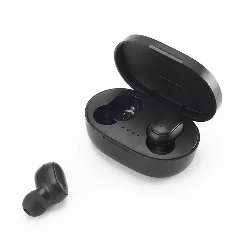 Black Bluetooth Earphones Blutooth 5.0 Wireless Headphones Tws Sports Earphone Handsfree Headphone Earbuds For Redmi Xiao Mi Phone - Цвет: Black