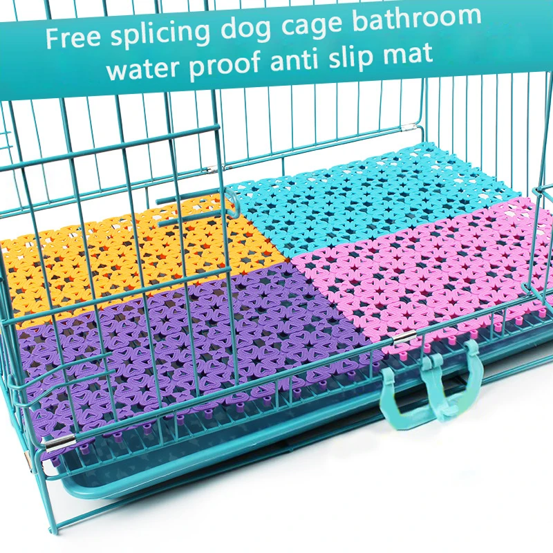 Противоскользящий коврик для питомцев собак яркие цвета собачий домашних