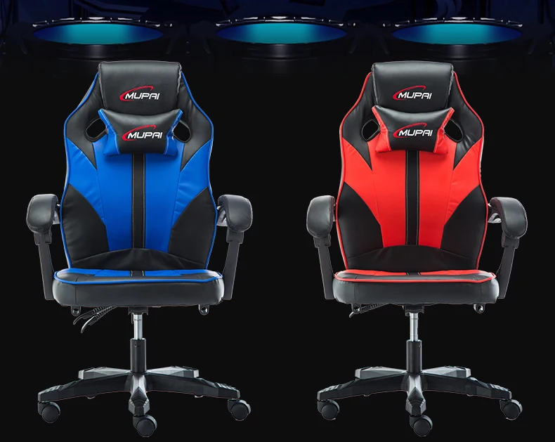 Геймерское кресло Esports, офисное кресло для геймера, 7 точек, массажное кресло с колесом, эргономика, может лежать с подставкой для ног