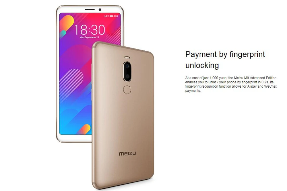Глобальная версия Meizu M8, 4 Гб ОЗУ, 64 Гб ПЗУ, мобильный телефон V8, четыре ядра, 5,7 дюйма, двойная задняя камера, 3100 мАч, смартфон с отпечатком пальца