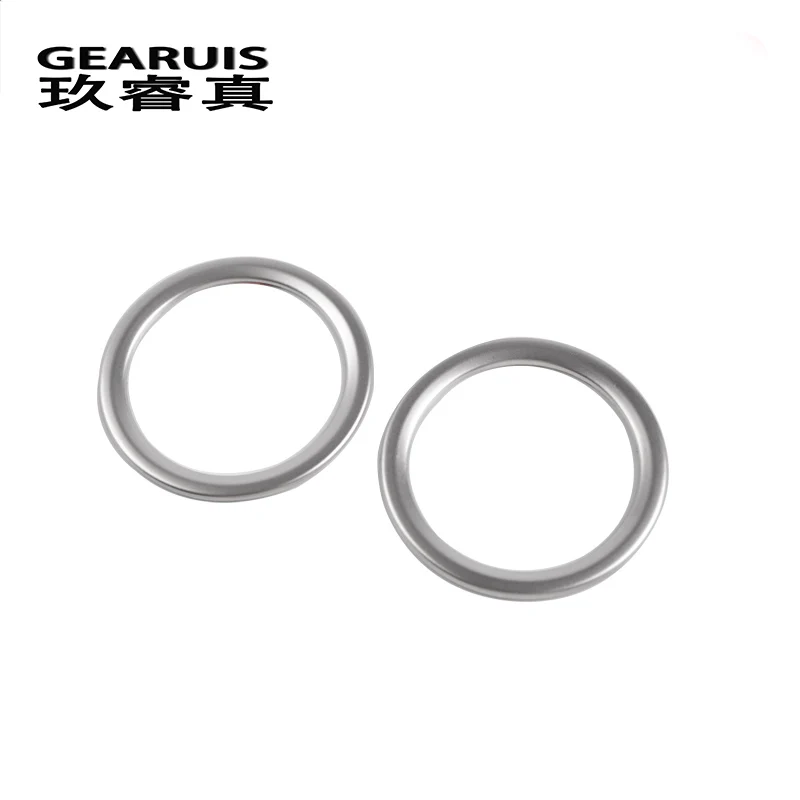 Стайлинг автомобиля 2 шт./компл. декоративная отделка из нержавеющей стали для