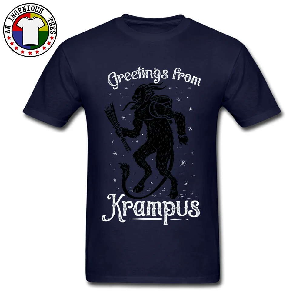 Krampus демон дьявол Монстр футболка зеленая Шея Осень хлопок ткань топ футболки повседневные короткий рукав футболки для мужчин новинка