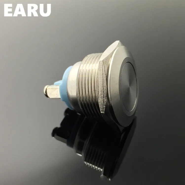 Водонепроницаемый металлический дверной звонок из нержавеющей стали с защелкой