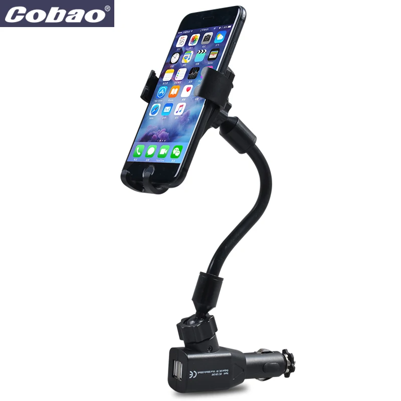 Cobao 5V 1A гравитационный Автомобильный держатель для мобильного телефона зарядное
