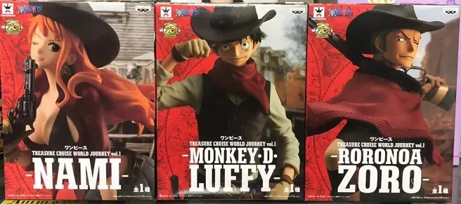 PrettyAngel подлинный Banpresto круиз мир путешествия vol.1 цельный Обезьяна D LUFFY + NAMI RORONOA