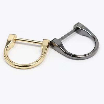 4 шт. D Кольцо угол окантовка d-кольца петля кольцо для пряжки ремни сумки ремень подходит 1 дюймов тесьма DIY сумка аксессуары 4 цвета съемный