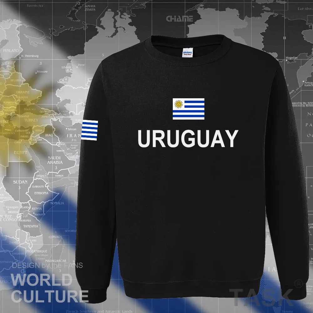 Uruguay толстовка с символикой Парагвая Мужская Толстовка Пот новая уличная одежда