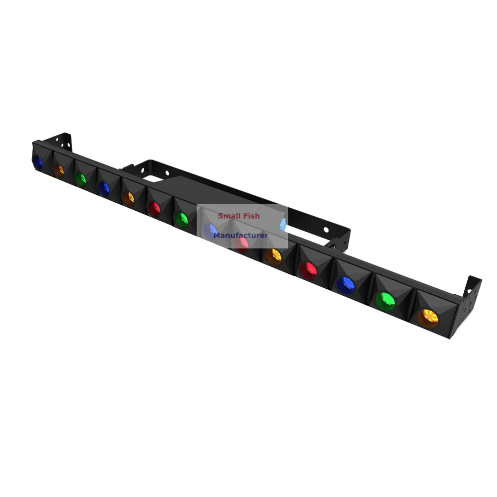 1Pcs Free Shipping 14X5W RGBW Led Diamond Beam Lights DMX512 Washer Indoor LED Flood Dj Bar Party Show Stage | Лампы и освещение