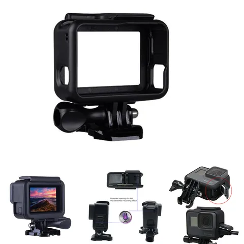 Аксессуары Suptig для GoPro защитная рамка чехол для видеокамеры чехол для GoPro Hero2018 Hero5 6 Hero 7 черная Экшн-камера