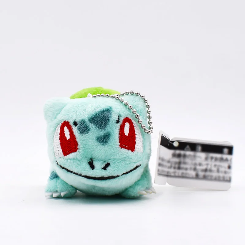 Bulbasaur брелок подвеска 7 см Плюшевые игрушки Фигурки игрушки Banpresto ползунки мягкие набивные из аниме мультфильм куклы