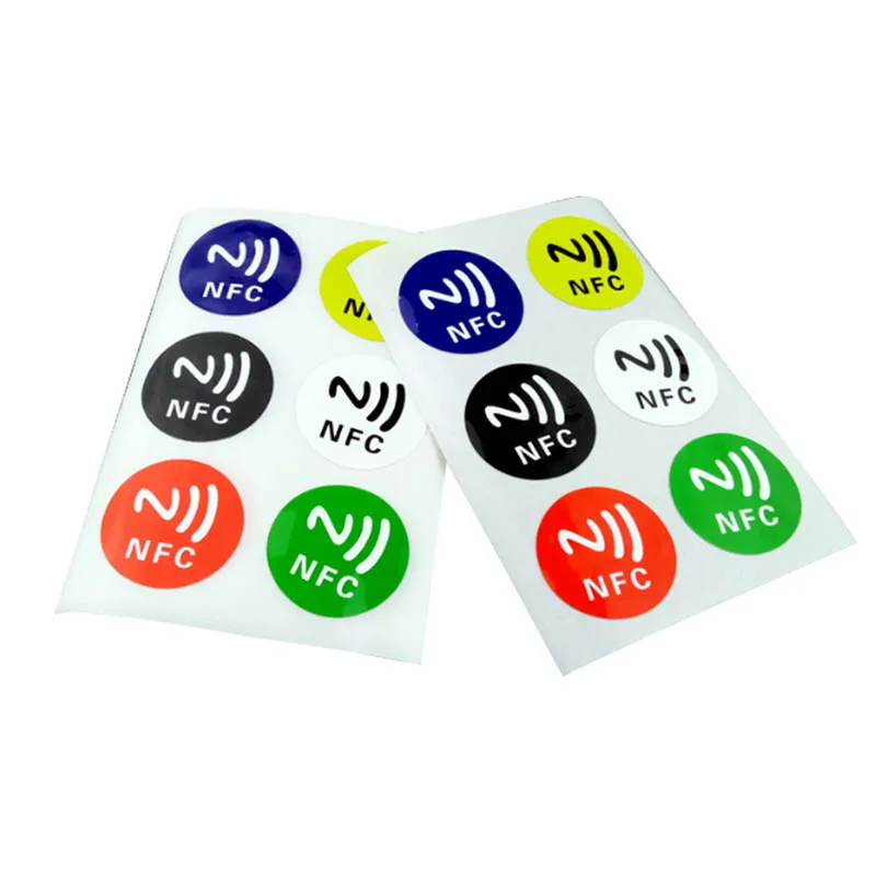 Новые смарт NFC метки наклейки чип клей 144 байт 13 56 МГц прочный для мобильного