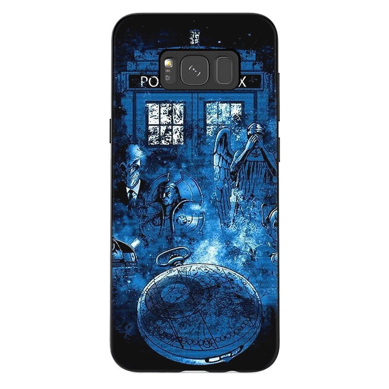 Силиконовый чехол для мобильного телефона Tardis Box Doctor Samsung Galaxy A3 A5 A6 A7 A8 A9 A10 A20 A30 A40 A50
