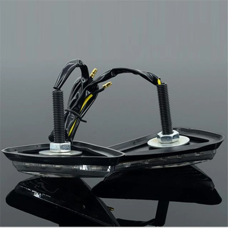 Универсальный треугольный сигнал поворота для мотоцикла и велосипеда 2 шт.